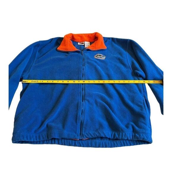 Florida Gators Blue Zip-Up Sweater Fleece XL University of FL Pro Knights Athlet - Picture 4 of 6